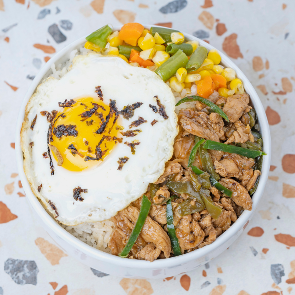 Chicken Black Pepper Rice Bowl